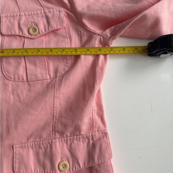 Alex Mill Women’s Utility Field Jacket XL Pink Military Officer Style Cotton Cho - Picture 6 of 10